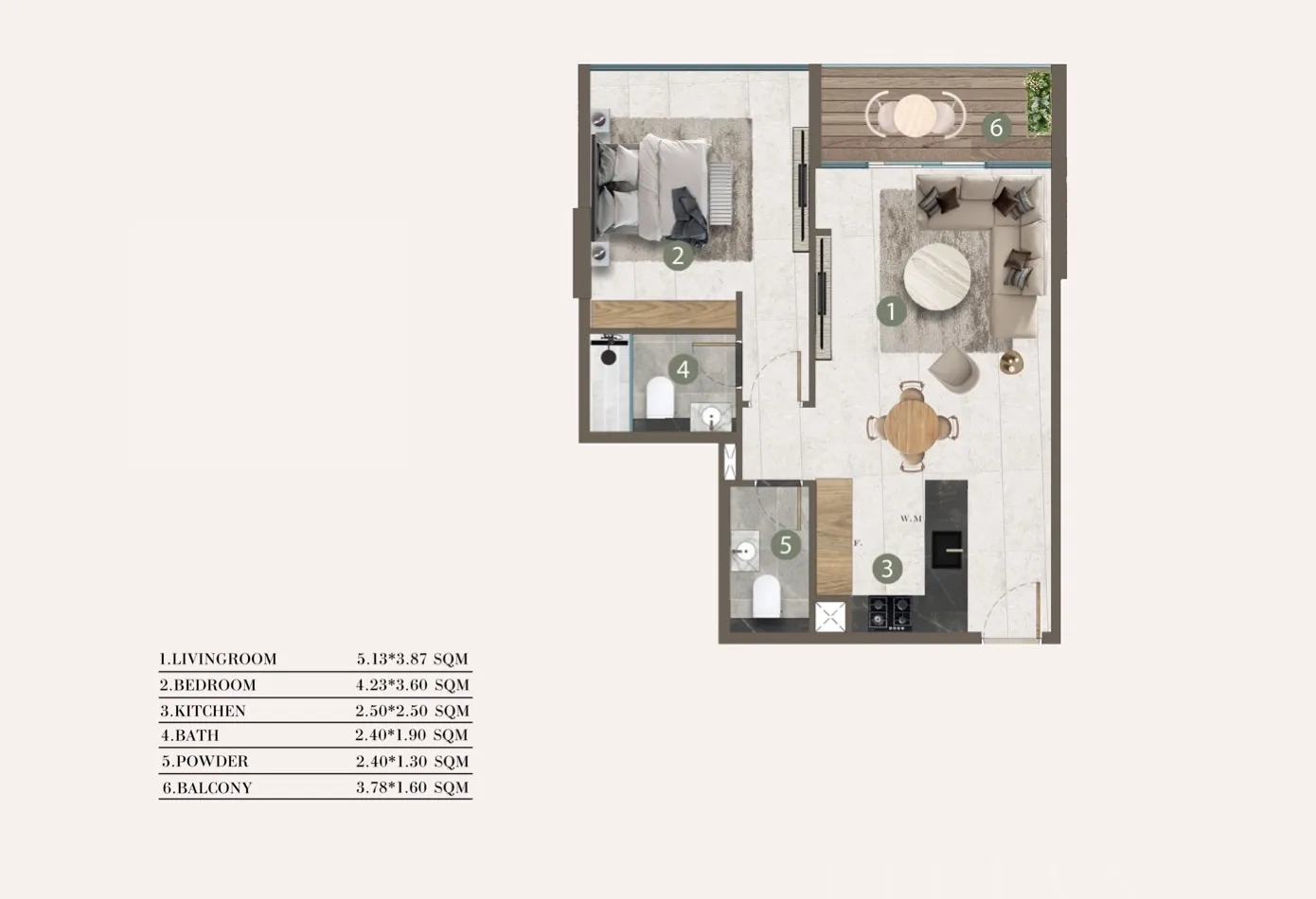 1 Bedroom